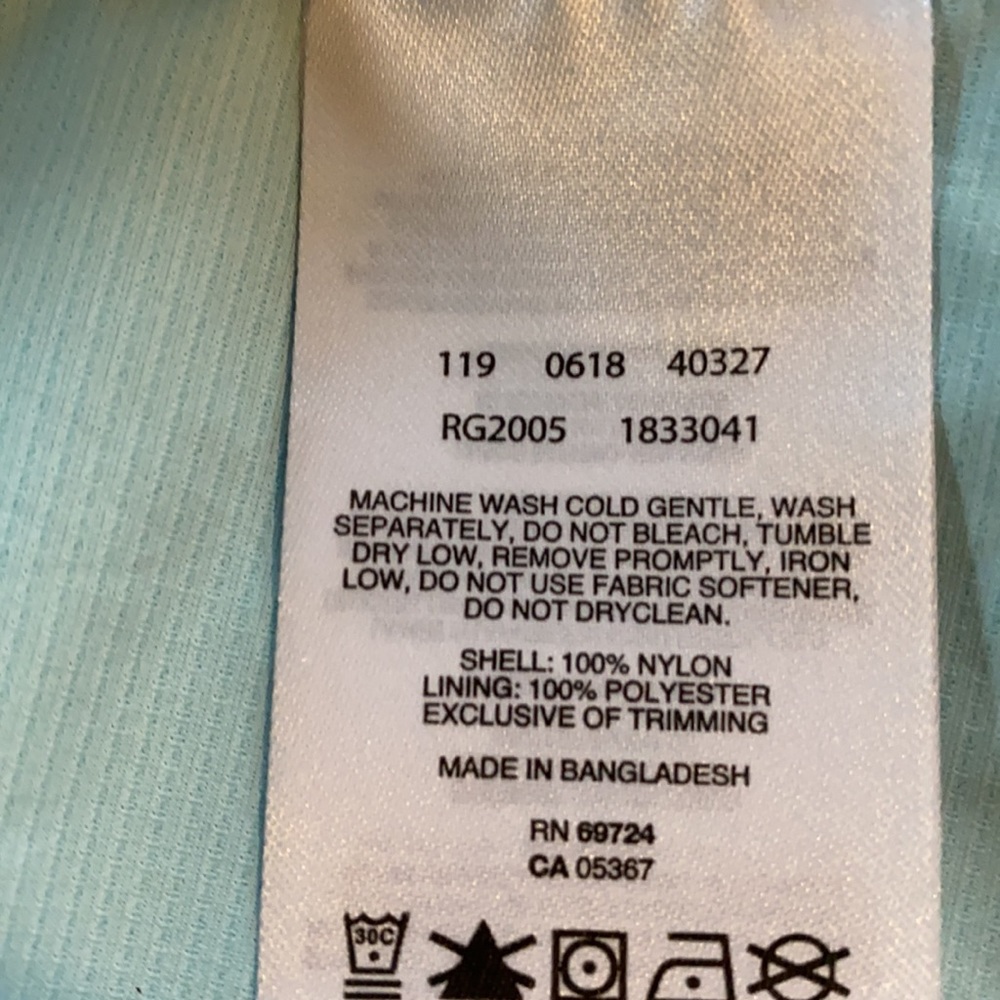 Girls Columbia rain coat - Picture 12 of 12